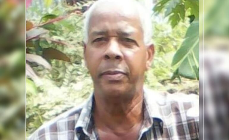 Death Announcement of Mr. Conrad St.Rose affectionately known as “Chway Yo” age 65 of Bath Road Roseau, who resided at Glanvillia Portsmouth.