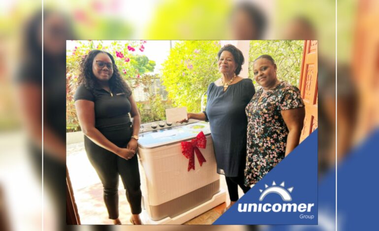 Unicomer (Dominica) Limited brought joy to three local charities on the West Coast this Christmas