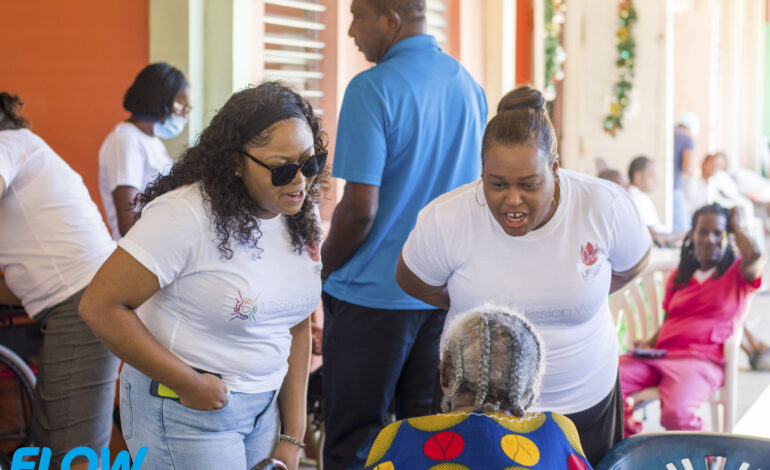 Flow observes Mission Day at the Dominica Infirmary