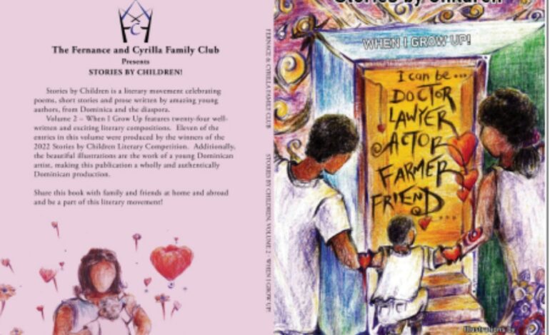 The Fernance and Cyrilla Family Club (FCFC)   book launch for Stories by children – Volume 2. “When I grow Up,” is drawing near