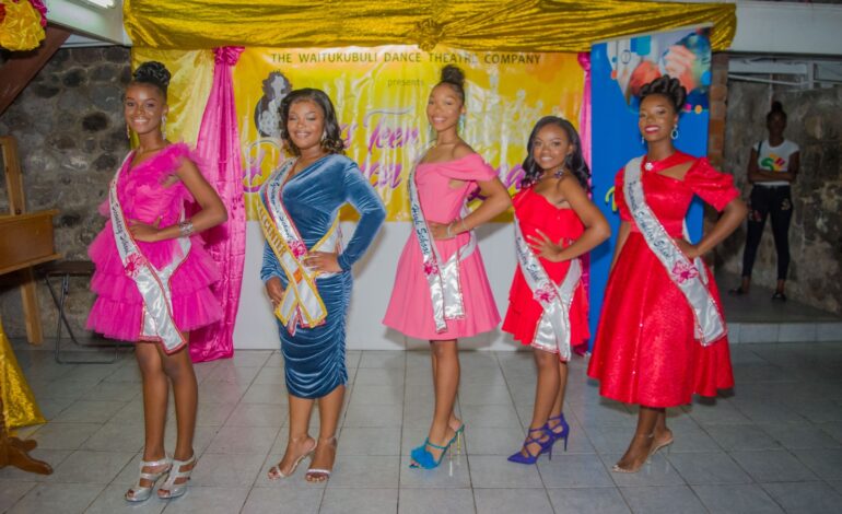Miss Teen Dominica Contestants Officially Sashed