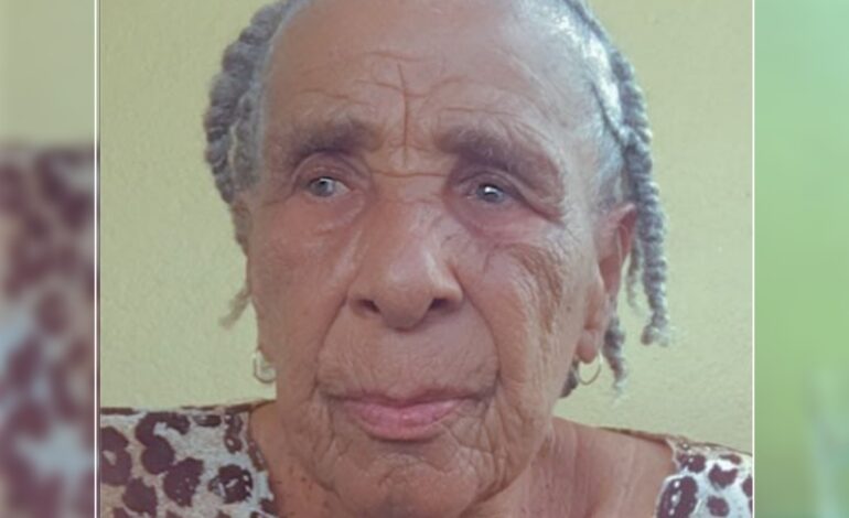 Death Announcement of 93 year old Theresa Mourillon nee Stoute affectionally known as Tete, Terese of Petite Soufriere