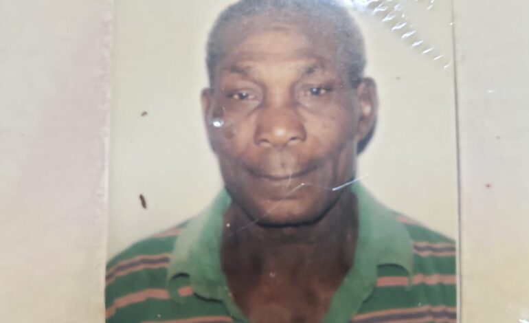 Death Announcement of 88 year old Donald Joseph better known as Mr. Frank of Mahaut