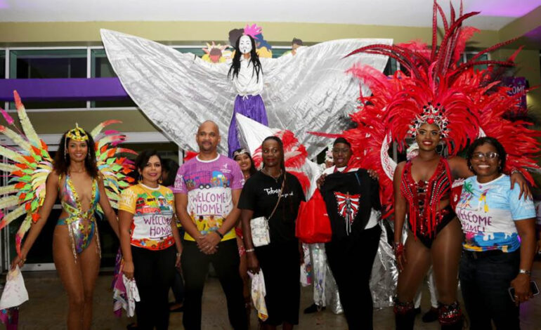 CARIBBEAN AIRLINES ‘WELCOMES HOME’ SCORES OF VISITORS FOR TRINIDAD CARNIVAL