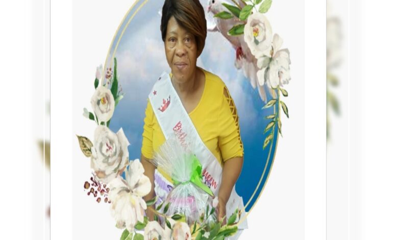 Death Announcement of 65 year old Sonia Patricia Daniel nee Peter better known as Sones of Trafalgar