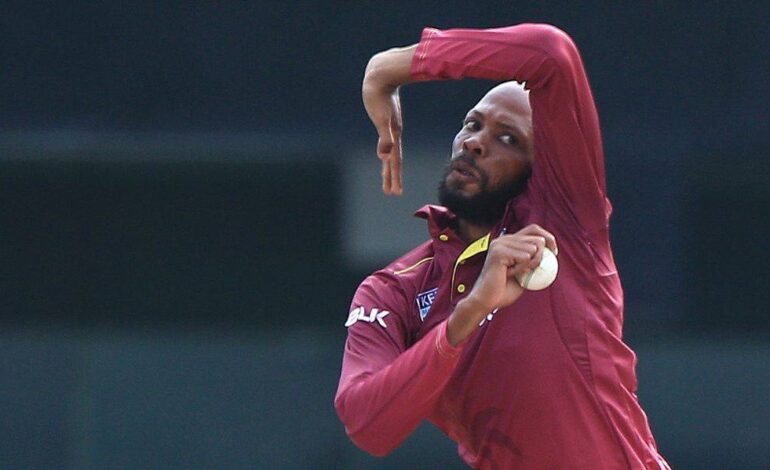 Chase to replace McCoy in West Indies T20I squad vs South Africa