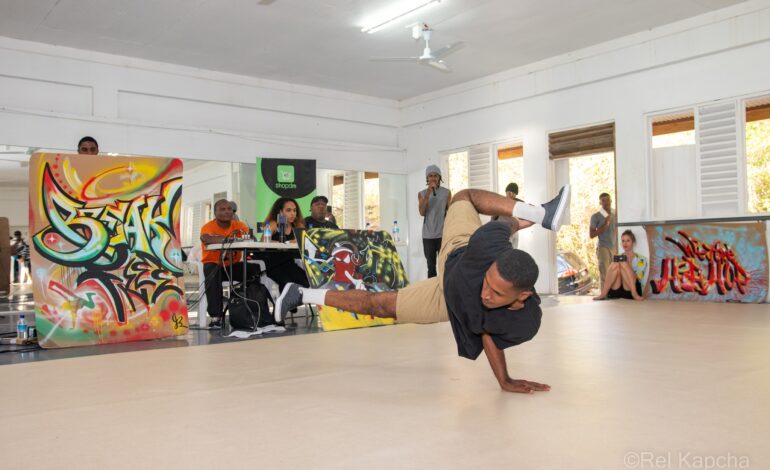  BREAK FREE HIP-HOP SESSION CONDUCTED AT THE OLD MILL CULTURAL CENTER DANCE STUDIO