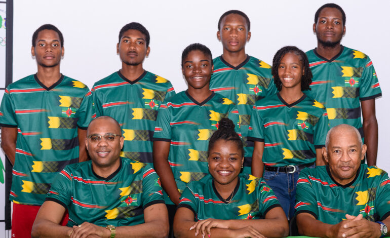 The Nature Island 7 member team departs for the 50th CARIFTA GAMES  2023