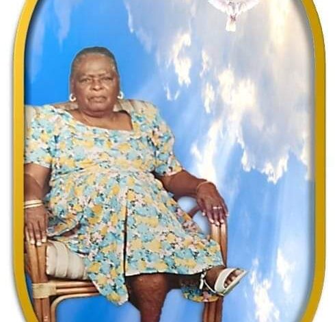  Death announcement of Cecilia Mamah Anthony Nee Ryan better known as Ma Hazel or Mama of Mahaut