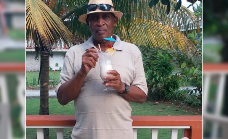 Death Announcement of Retired Inspector Lennard Samuel better knows as Sambo of Dubique, Grand Bay