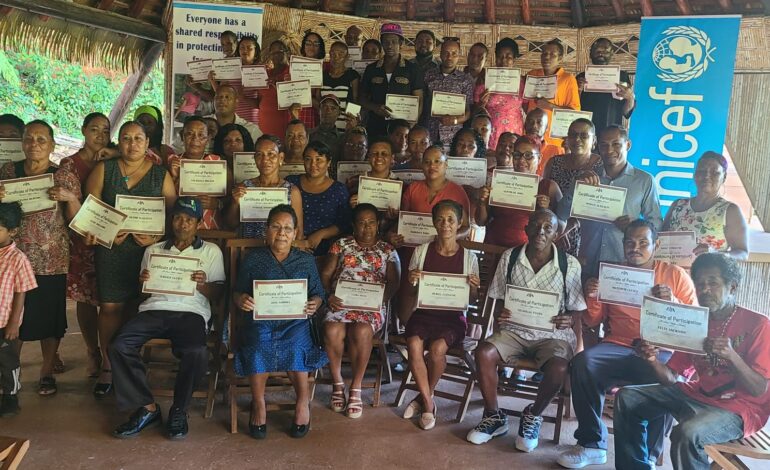 Sixty four (64) persons complete parenting program in the Kalinago Territory