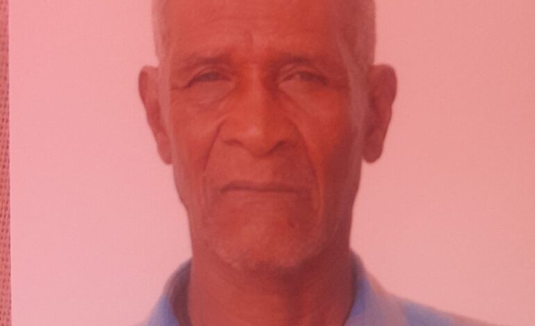 Death announcement of 69 year old Glen ford  Ronson viville Better known as megs of Marigot