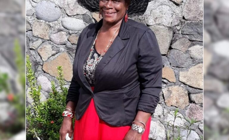 Death Announcement of 72 year old Fernanda George, née Eusebe, fondly known as “Timam” of Riviere Cyrique