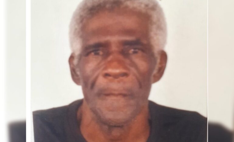Death Announcement of 69 year old Jackson Philbert Ferrol better known as Bajack or Sling of Moore-Park, Paix Bouche