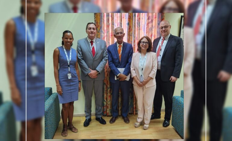 PAHO Director meets with Healthy Caribbean Coalition Leadership
