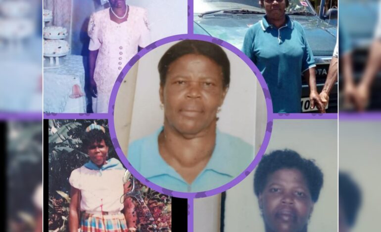 Death Announcement of 72 year old Joan Agatha Laguerre Francis of L a Plaine