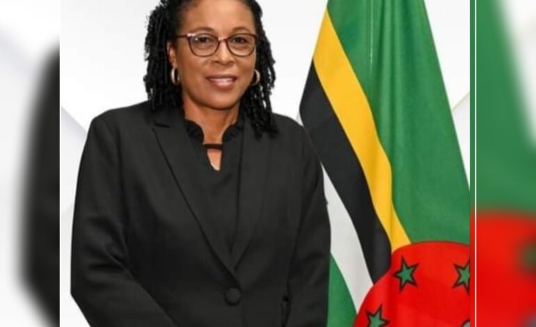 SWEARING-IN OF PRESIDENT-ELECT OF THE COMMONWEALTH OF DOMINICA SYLVANIE BURTON