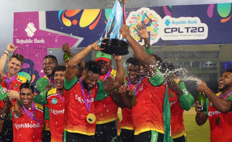 President Dr. Kishore Shallow Congratulates Guyana Amazon Warriors on being the Caribbean Premier League Champions