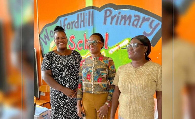 Woodfordhill Native Spearheads Donation To School; Husband Pledges $1000 to GSAT Top Ten Performer