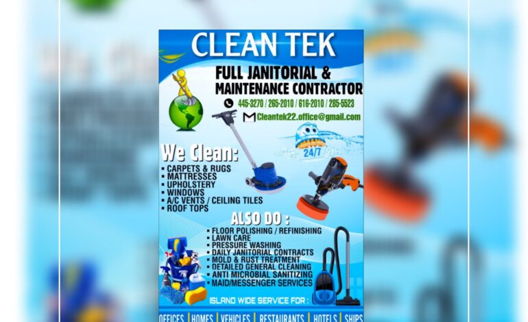 Employment Opportunity at Clean Tek for an Operations Administrator/Marketer