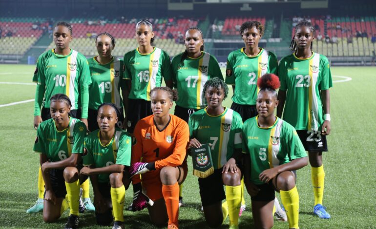 Dominica ends 2023 campaign for Women’s Gold Cup Tournament with loss against Suriname