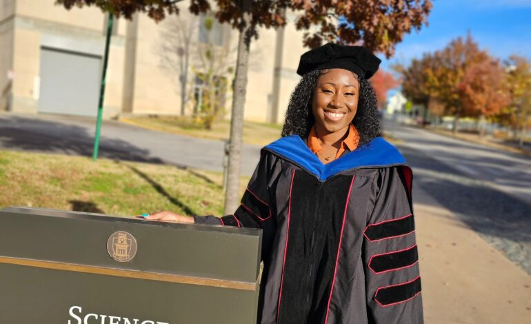 Dr. Ayanna St. Rose earns her Doctoral degree (PhD) in Biology