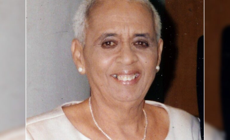 Death Announcement of 90-year-old Rhona E. Fingal of 1 Grants Lane, Goodwill, Dominica. 