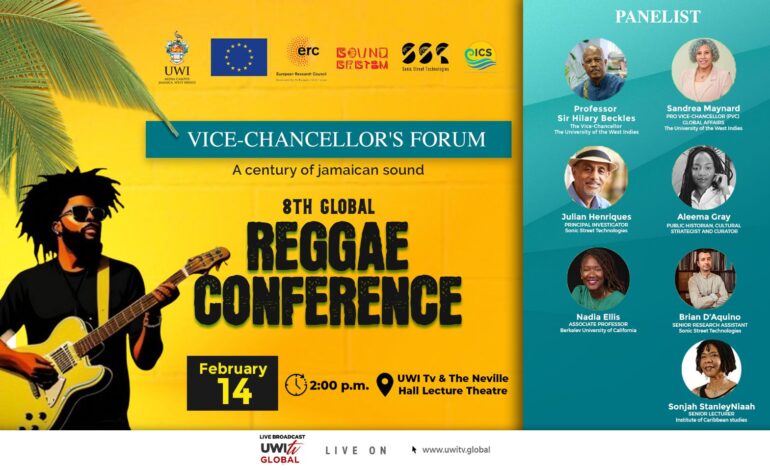  UWI Hosts 8th Global Reggae Conference   A Century of Sound: Technology, Culture and Performance