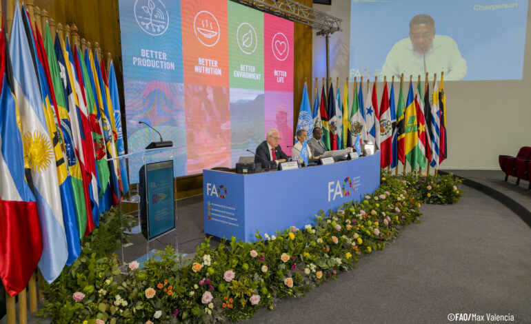 38 Regional Conference of FAO for Latin America and the Caribbean opens with significant participation of Presidents and Ministers of the Region   