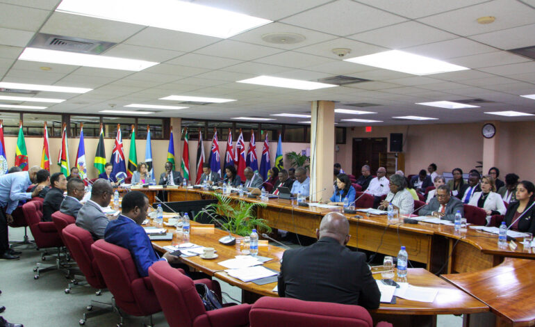 CARICOM FOREIGN MINISTERS, U.S. AND CANADIAN OFFICIALS MEET AHEAD OF CARICOM SUMMIT