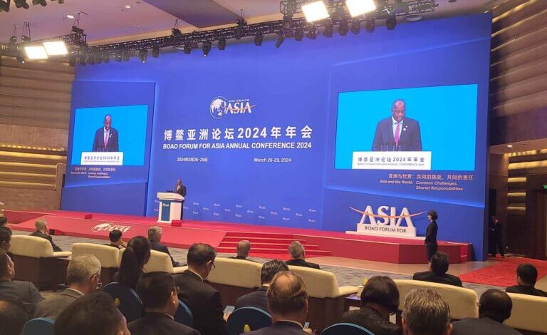 PM SKERRIT URGES GLOBAL UNITY TO TACKLE COMMON CHALLENGES AT BOAO ASIA FORUM