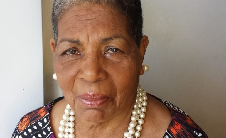 Updated Death Announcement of 78 year old Ms. Theresa Fontaine better known as Elsie or Ma Theresa of Petite Soufriere who resided at Upper Fortune