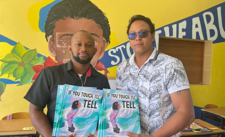  Kalinago Child Support Foundation Inc Receives Generous Donation of Children’s Booklet “If You Touch I’ll Tell” from Dominican Health And Education Initiative (DAHEI)