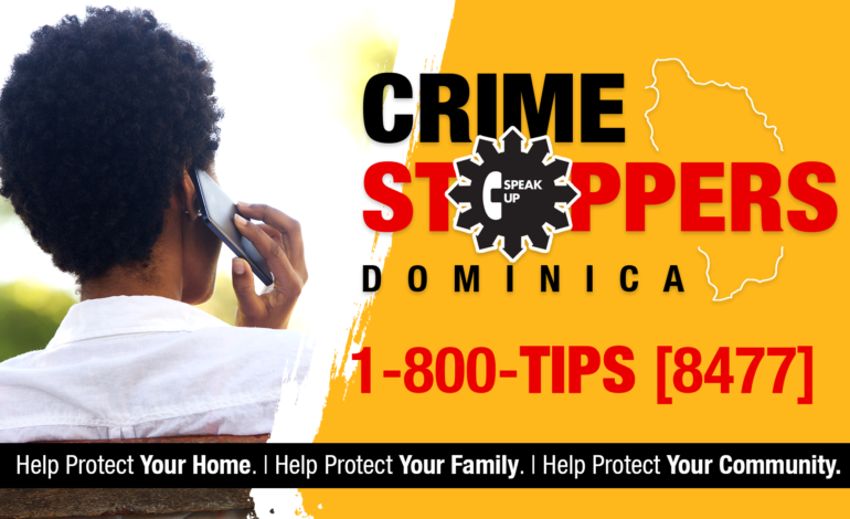 Crime Stoppers Dominica Extends Gratitude to Local Business Sponsors
