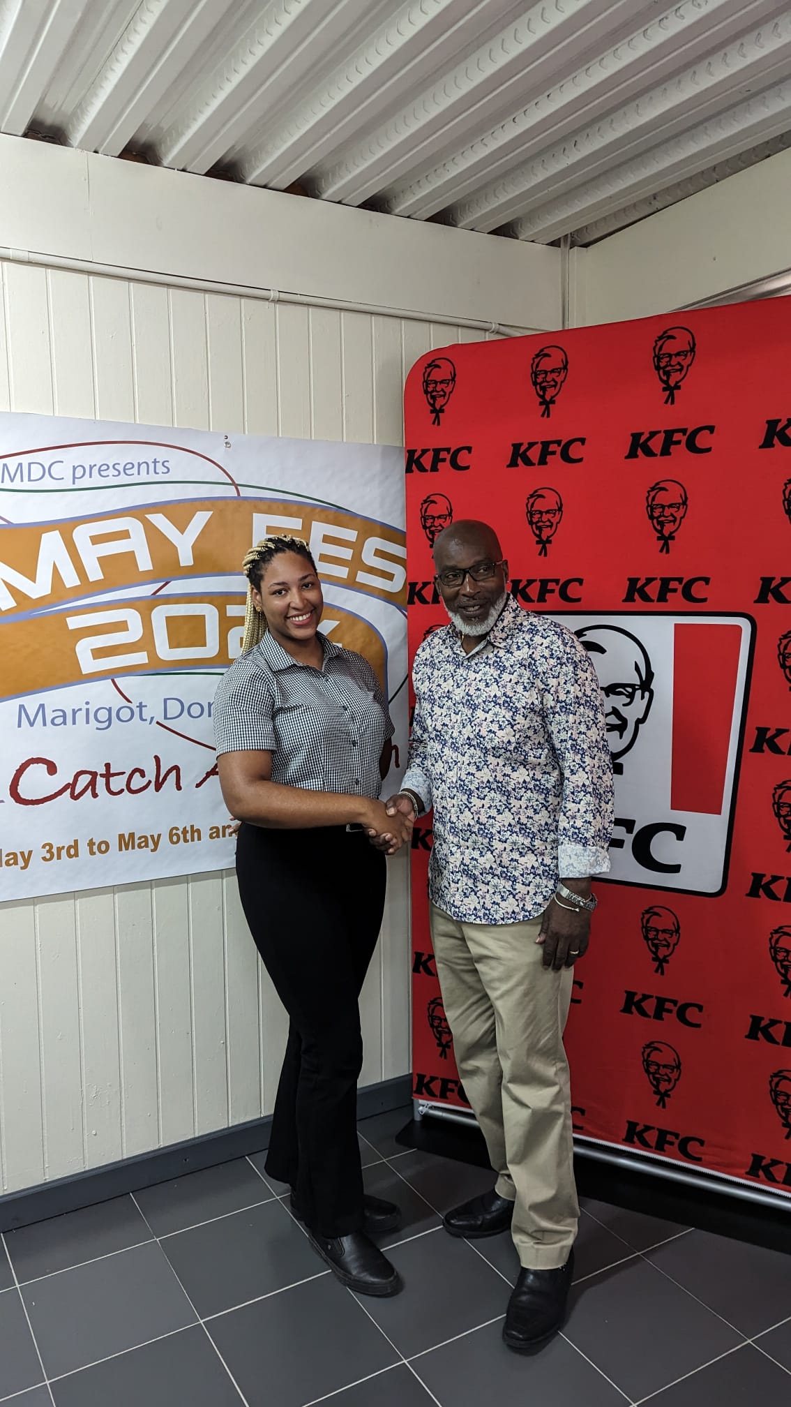 KFC Dominica Proudly Sponsors Mayfest 2024 Sports Activities - Emonews