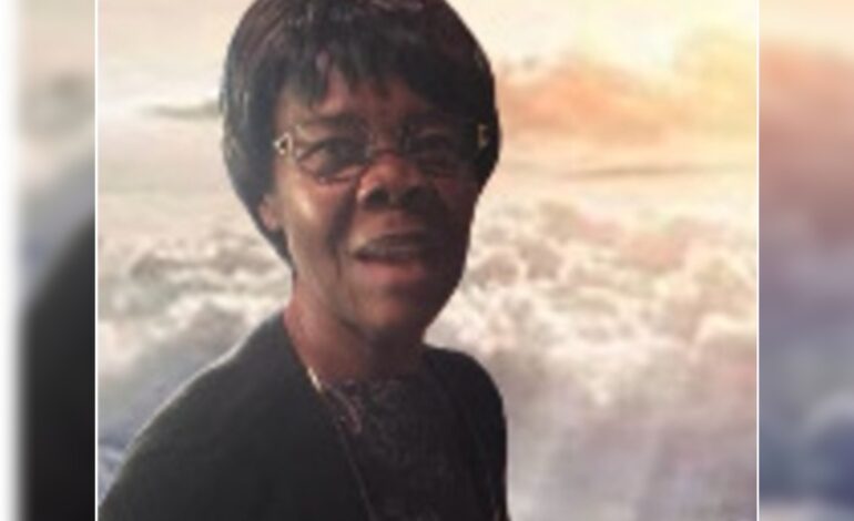 Death Announcement of 78-year-old Rosemary Joachim nee Henry of Mahaut who resided in the USA
