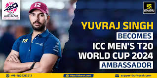 ICC Men’s T20 World Cup 2024 Ambassador Yuvraj Singh set for ultimate Cricket and NBA experience