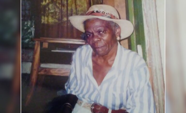  Death Announcement of 88 year old Hermancia Charles better known as Elmonsia or “Momone”