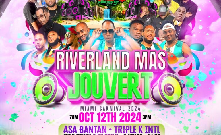 Riverland Mas Jouvert Band Celebrates Over 20 Years of Carnival Spirit in Miami!