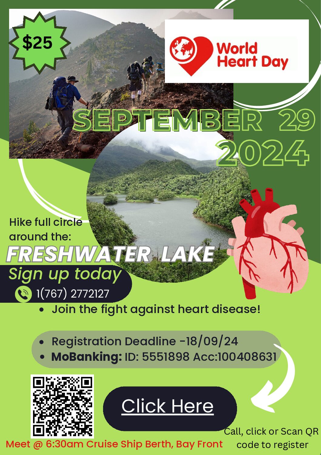 World Heart Day: Join the Movement for Better Cardiovascular Health in Dominica