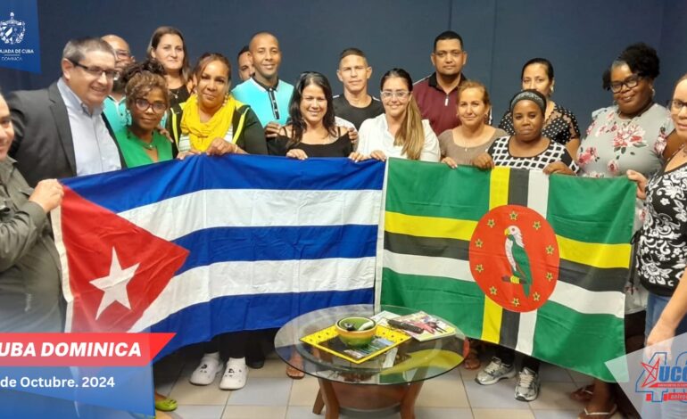 Dominica receives 12 new Cuban health collaborators