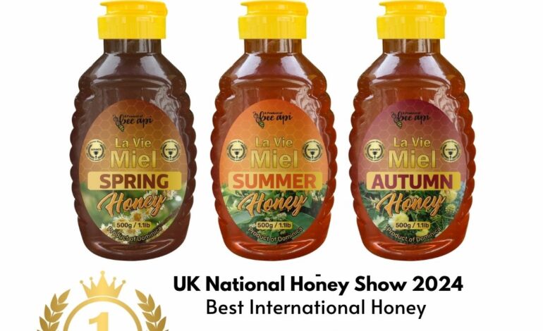  La Vie Miel Honey Wins Best International Honey at the 2024 UK National Honey Show 