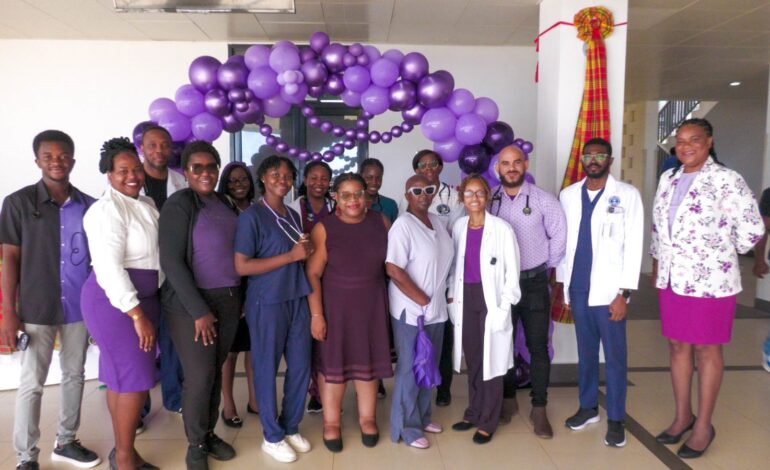 Dominica Unites in Wear Purple Campaign for  World Stroke Day!                                                   