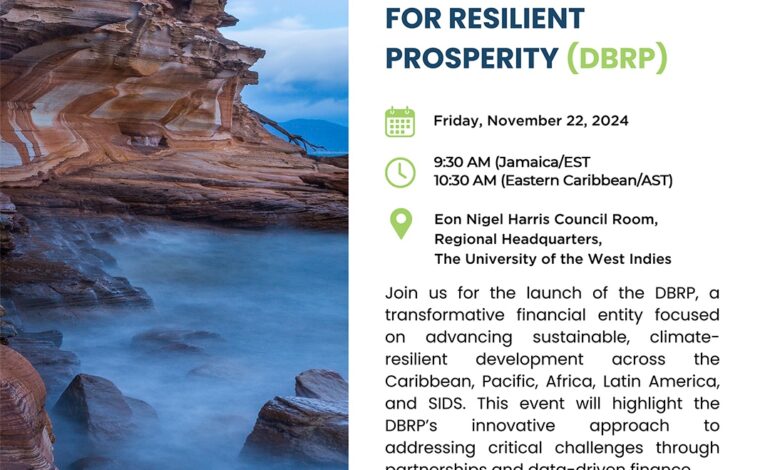  Launch of the Development Bank for Resilient Prosperity (DBRP)