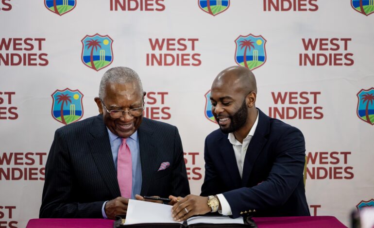 CRICKET WEST INDIES AND CARIBBEAN CAGE SIGN LANDMARK 10-YEAR PARTNERSHIP PROJECTED TO GENERATE ALMOST $100 MILLION FOR CRICKET DEVELOPMENT IN THE CARIBBEAN