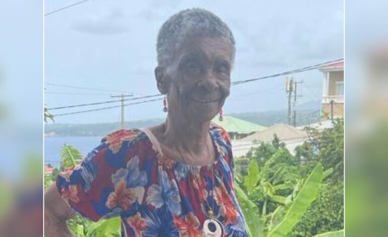 Death Announcement of 96-year-old Ethel Viola Johnson better known as Ma Vie of Vieille Case