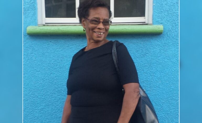 Death announcement of Ms Victoria Matthew aged 74 of Laudat who resided in the USA.