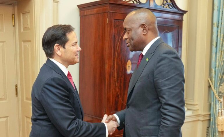 Prime Minister Skerrit Hails Talks with U.S. Secretary of State as ‘Extremely Positive’