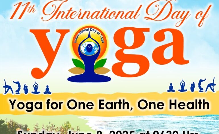 High Commission of India to Host 11th International Day of Yoga in Dominica