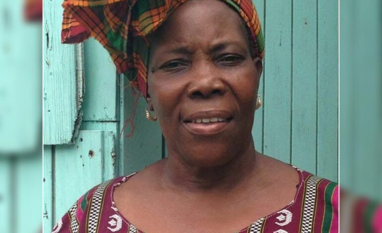 DEATH ANNOUNCEMENT OF 70 YEAR OLD MS. NENA CLAUTILDA JOSEPH BETTER KNOWN AS “PEANUTS”